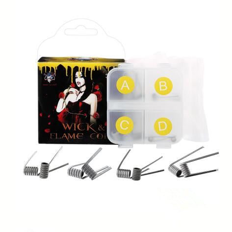 Demon Killer Wick Flame 316L Prebuilt Wire Kit djvapeuk 2