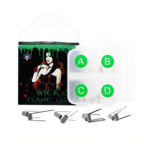 Demon Killer Wick Flame Ni80 Prebuilt Wire Kit djvapeuk 1