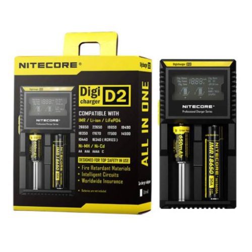 Nitecore Intellicharger D2 LCD Battery Charger djvapeuk 4