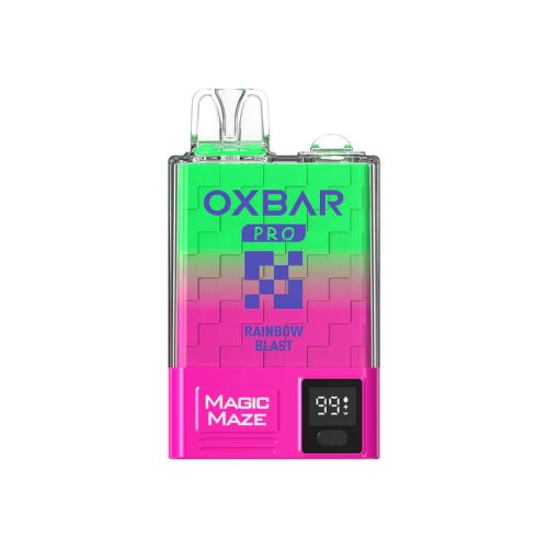 OXBAR magic maze pro 10000 disposable vape kit Rainbow Blast